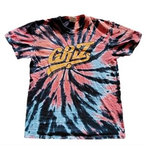 Griz Breakaway Festival Limited Edition Tye Dye T Shirt Size Medium Rare